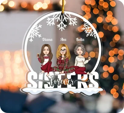 op maat gemaakte acryl ornamenten