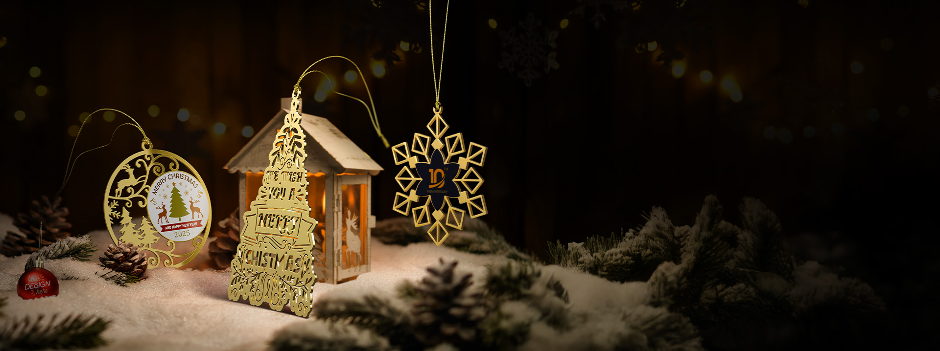 Laser Cut Ornaments