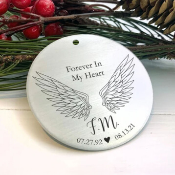 Stainless Steel Memorial Ornaments