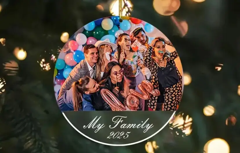 Acrylic Family Ornaments