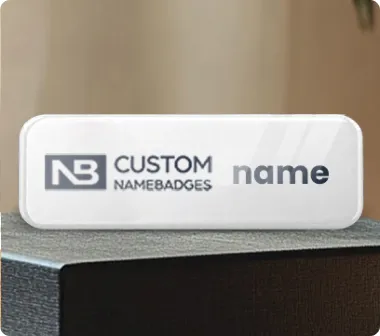 Silkscreen Print for Custom Name Badges Silkscreen Print for Custom Name Badges