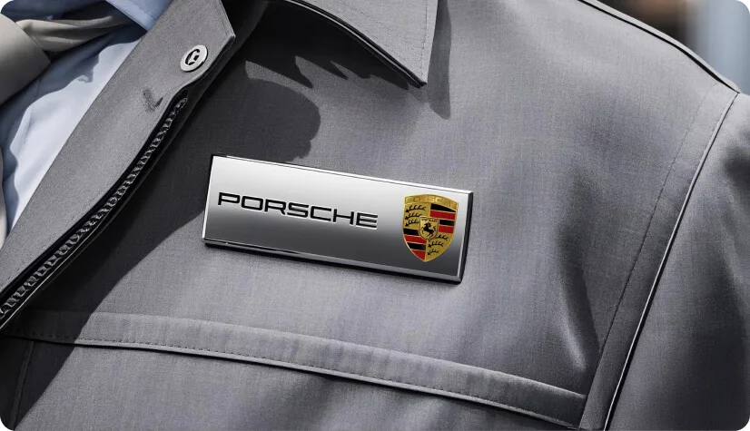Custom Porsche Name Badges