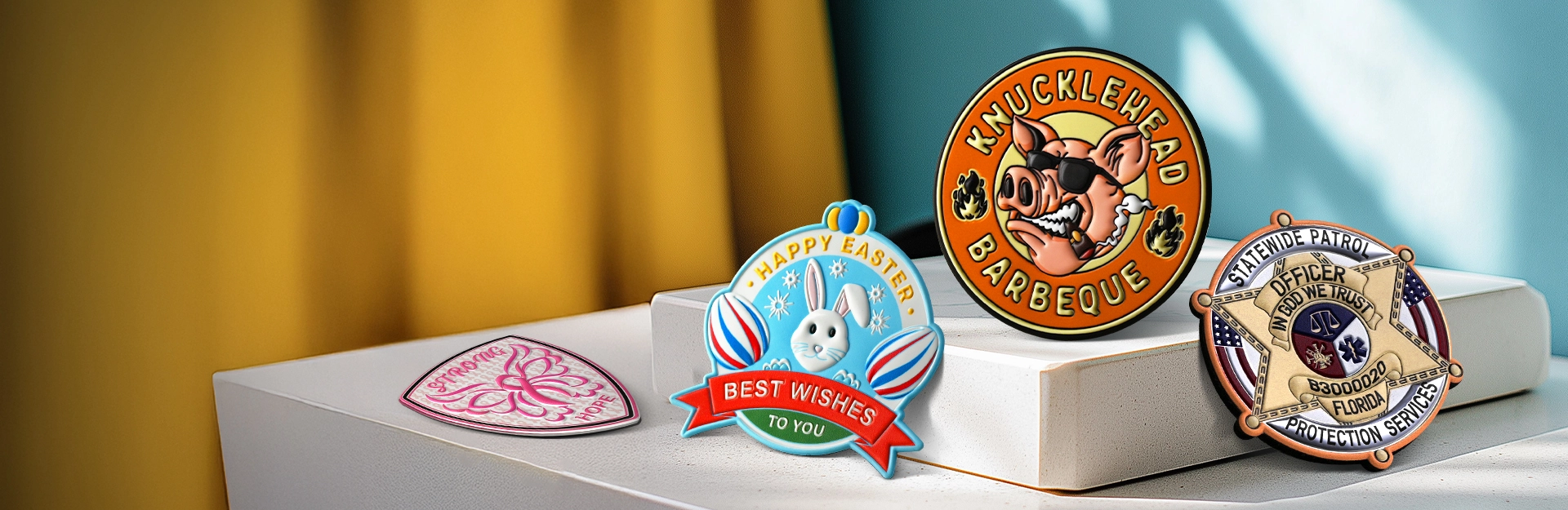 Patchs flexibles personnalisés en couleur sans minimum