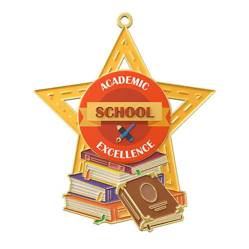 Star Book Rush Medal