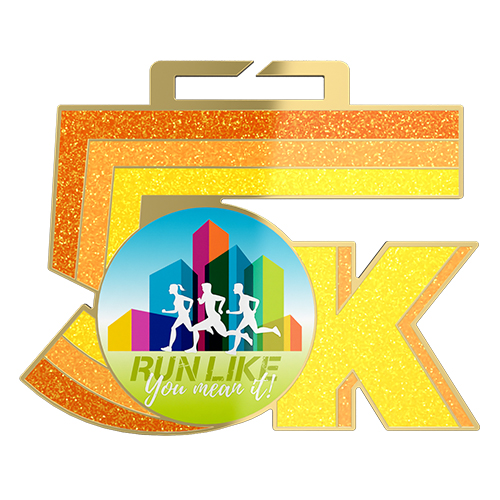 Custom 5K Race Medals