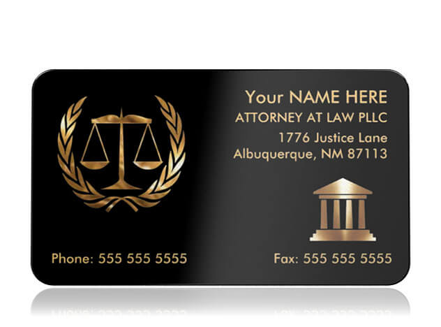 Lawyer Business Cards Template