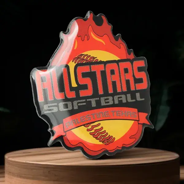 Stainless Steel Offset Printed Pins