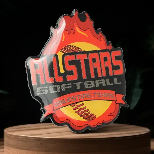 Stainless Steel Offset Printed Pins