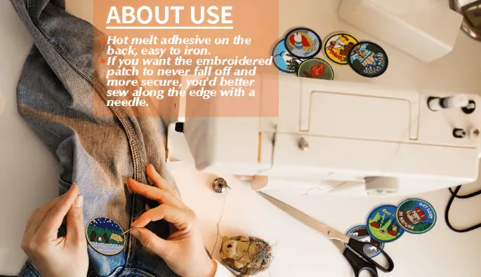 toppe personalizzate da cucire