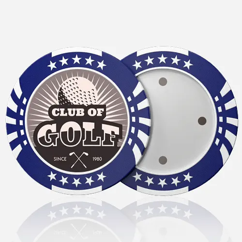 golf poker chips