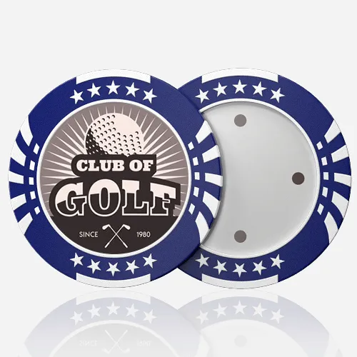 golf poker chips