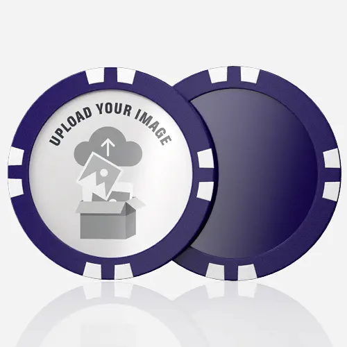 8 stripe poker chips