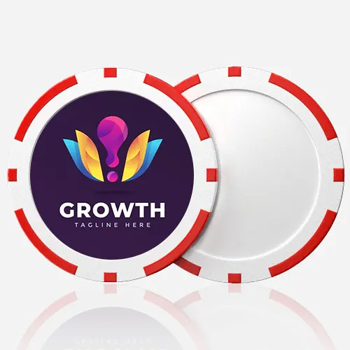 poker chip business cards