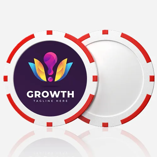 poker chip business cards