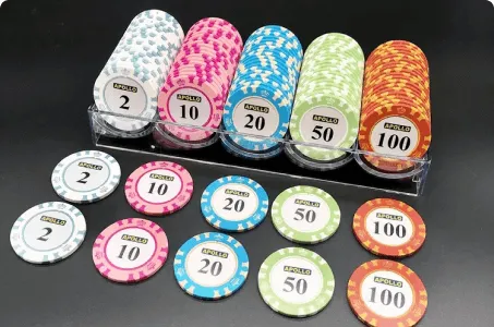 clear acrylic poker chip rack