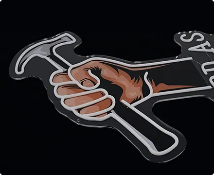 UV Printed Neon Signs