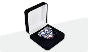 velour box of trading baseball pins velour box of trading baseball pins