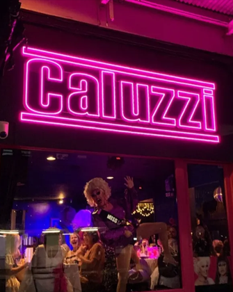 caluzzi neon sign