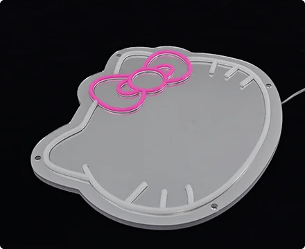 Mirror Silver Neon Signs