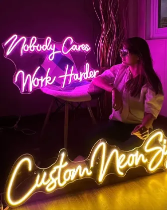 custom neon sign