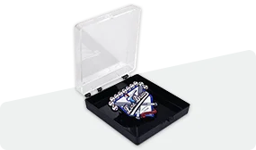 plastic box of baseball pins plastic box of baseball pins