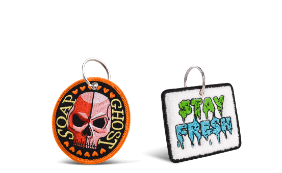 Custom Embroidered Keychains