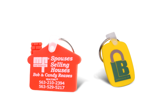 Custom Plastic Keychains (Silicone)