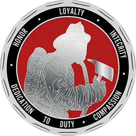 2D approval of fire department challenge coin 2D approval of fire department challenge coin
