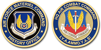 Air Force Materiel Command Coins Templates