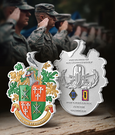 Custom Explosive Army Coins