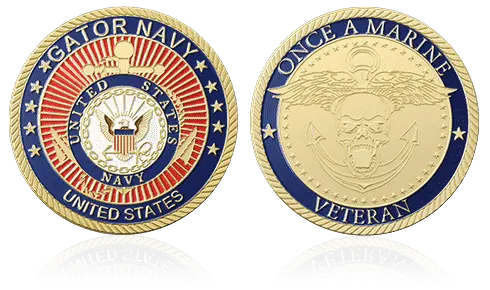 Vateran Custom Military Challenge Coins