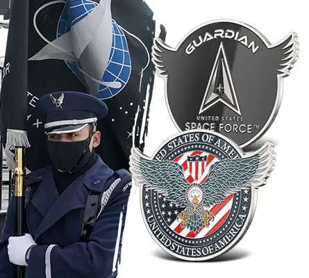 Space Force Challenge Coins