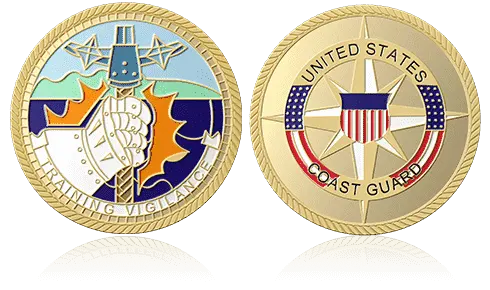 United States Coast Guard Custom Coins