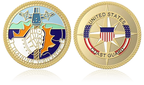 United States Coast Guard Custom Coins