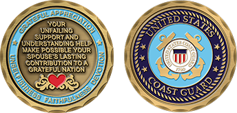 USCG Challenge Coins Templates