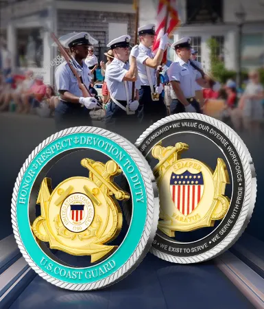 Custom Coast Guard Challenge Coins