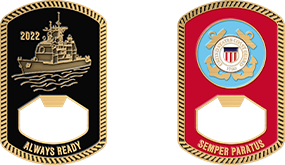 Coast Guard Opener Coins Templates