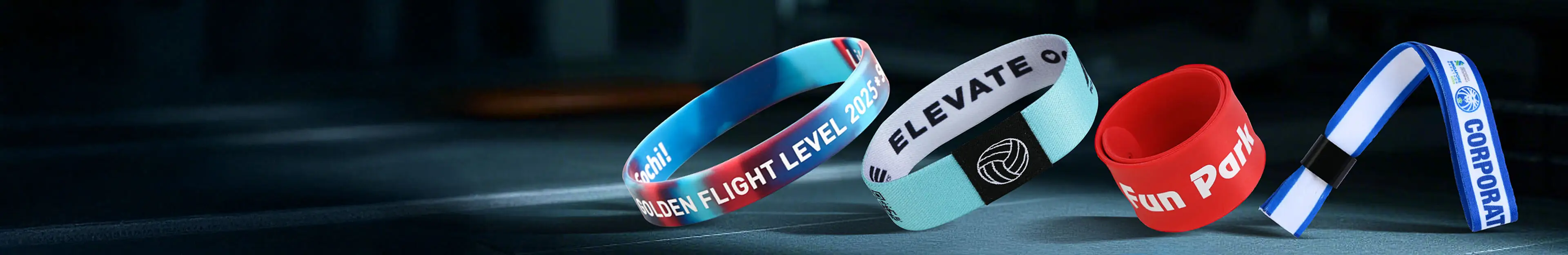 Debossed Wristbands Debossed Wristbands