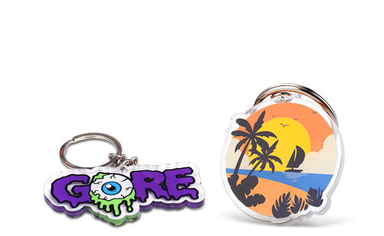 Custom Acrylic Keychains Canada