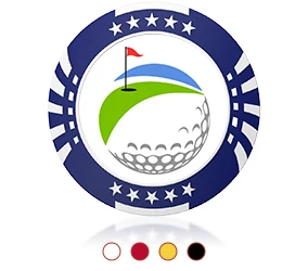golf ball marker poker chips