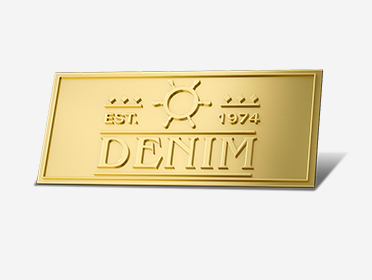 Custom Embossed Metal Tags