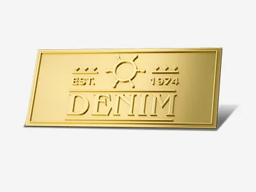Custom Embossed Metal Tags