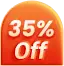 35% off