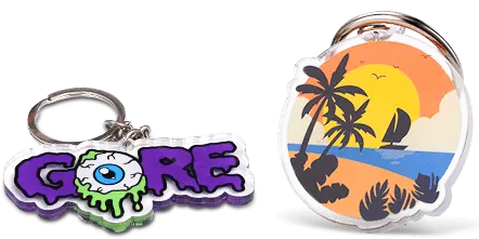 Custom Acrylic Keychains Custom Acrylic Keychains