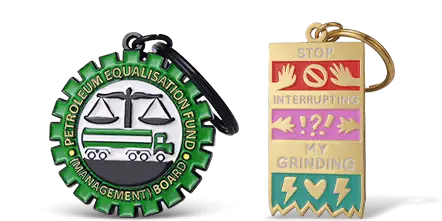 Custom Enamel Keyrings Custom Enamel Keyrings