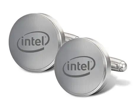 Laser Engraving Logo Cufflinks