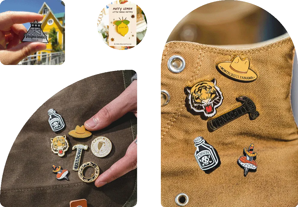 Custom Enamel Pin Badges Creation For Business