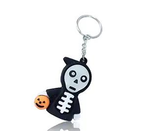 Advertising Halloween Ghost Skeleton Key Chain