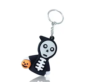 Advertising Halloween Ghost Skeleton Key Chain
