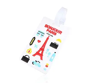 Promo PVC Soft Adhesive Travel ID Luggage Tags